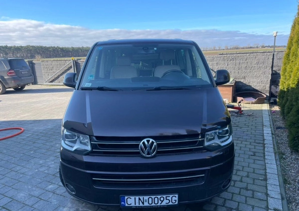 Volkswagen Multivan cena 108117 przebieg: 193000, rok produkcji 2012 z Inowrocław małe 781